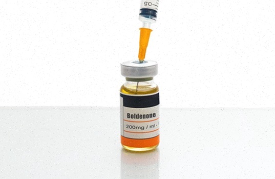 Flacon de Boldenone injectable