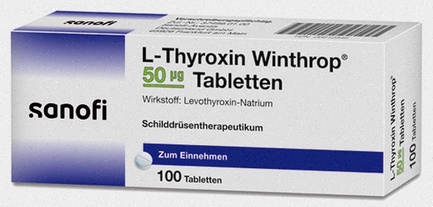 Boîte de L-Thyroxin