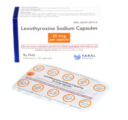 Comprimés de lévothyroxine